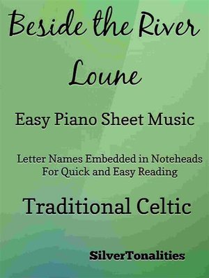 cover image of Beside the River Loune Easy Piano Sheet Music